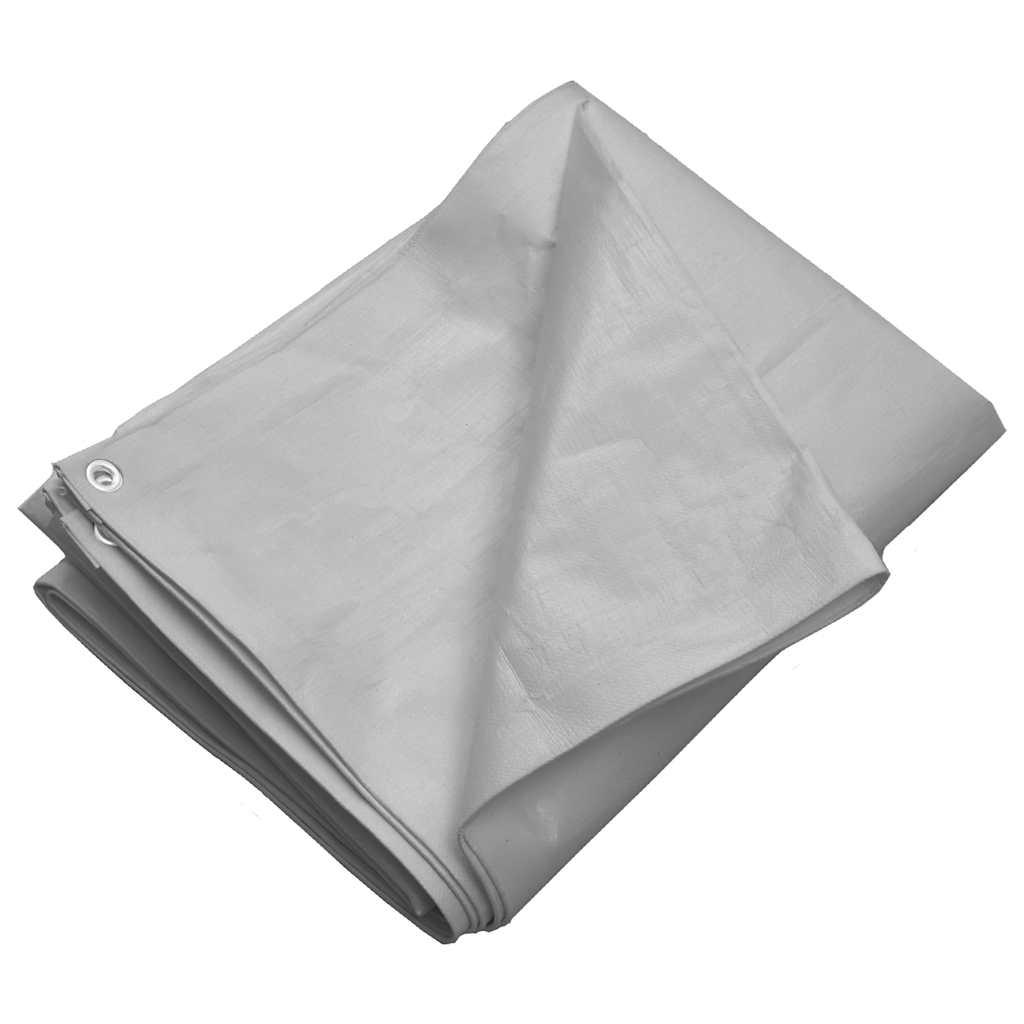 Cerada 260 g/m² 8 x 12 m siva HDPE