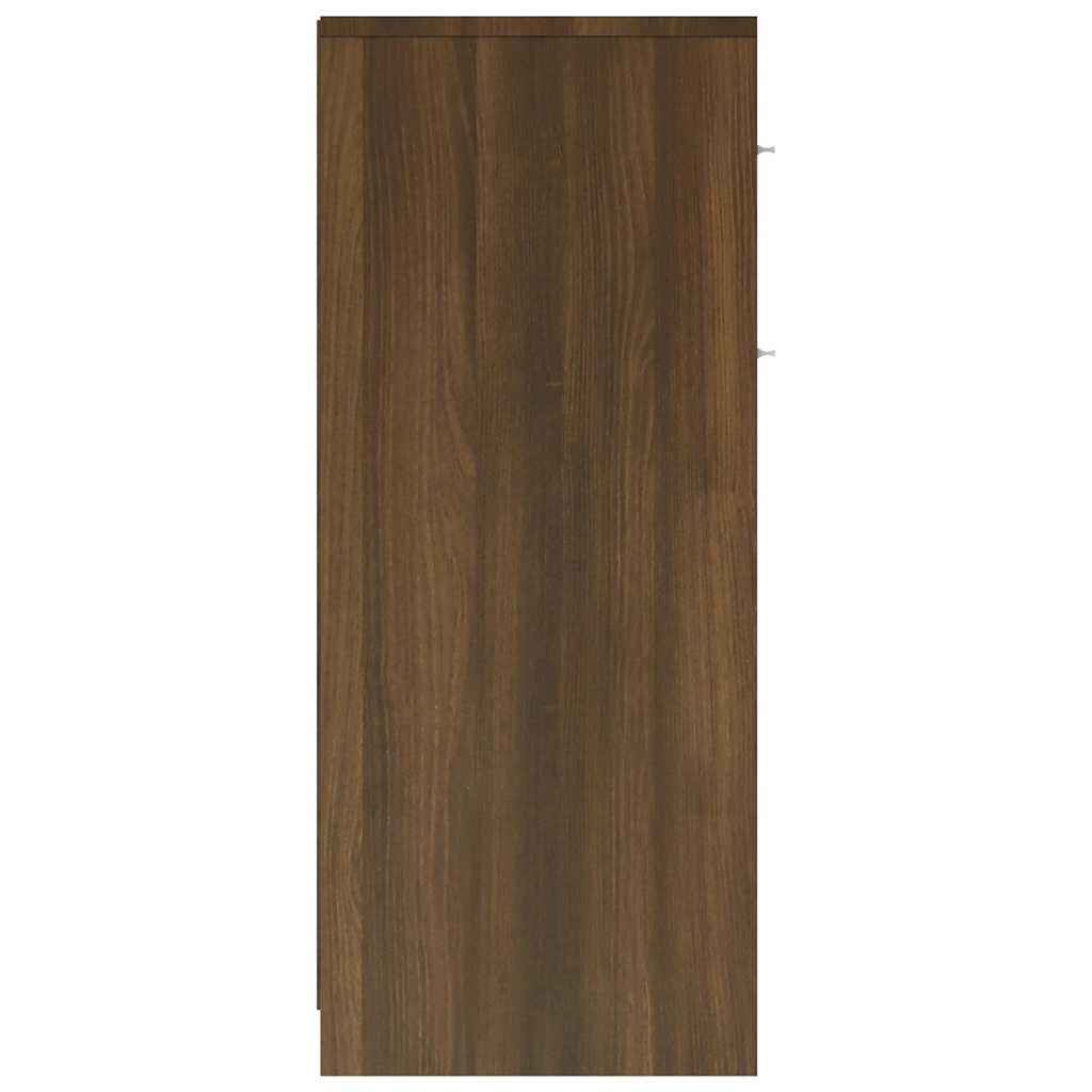 Kupaonski ormarić boja smeđeg hrasta 60 x 33 x 80 cm drveni