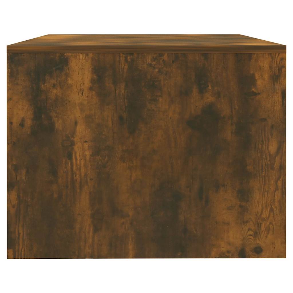 Stolić za kavu boja hrasta 102x55x42 cm konstruirano drvo Smeđa