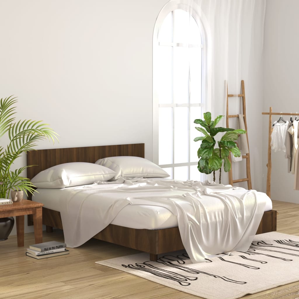 Uzglavlje za krevet boja smeđeg hrasta 160 x 1,5 x 80 cm drveno