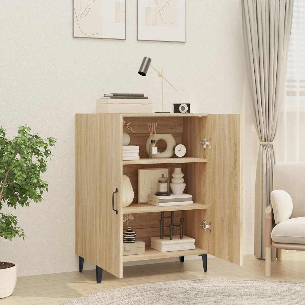 Komoda boja hrasta sonome 70x34x90 cm od konstruiranog drva Smeđa