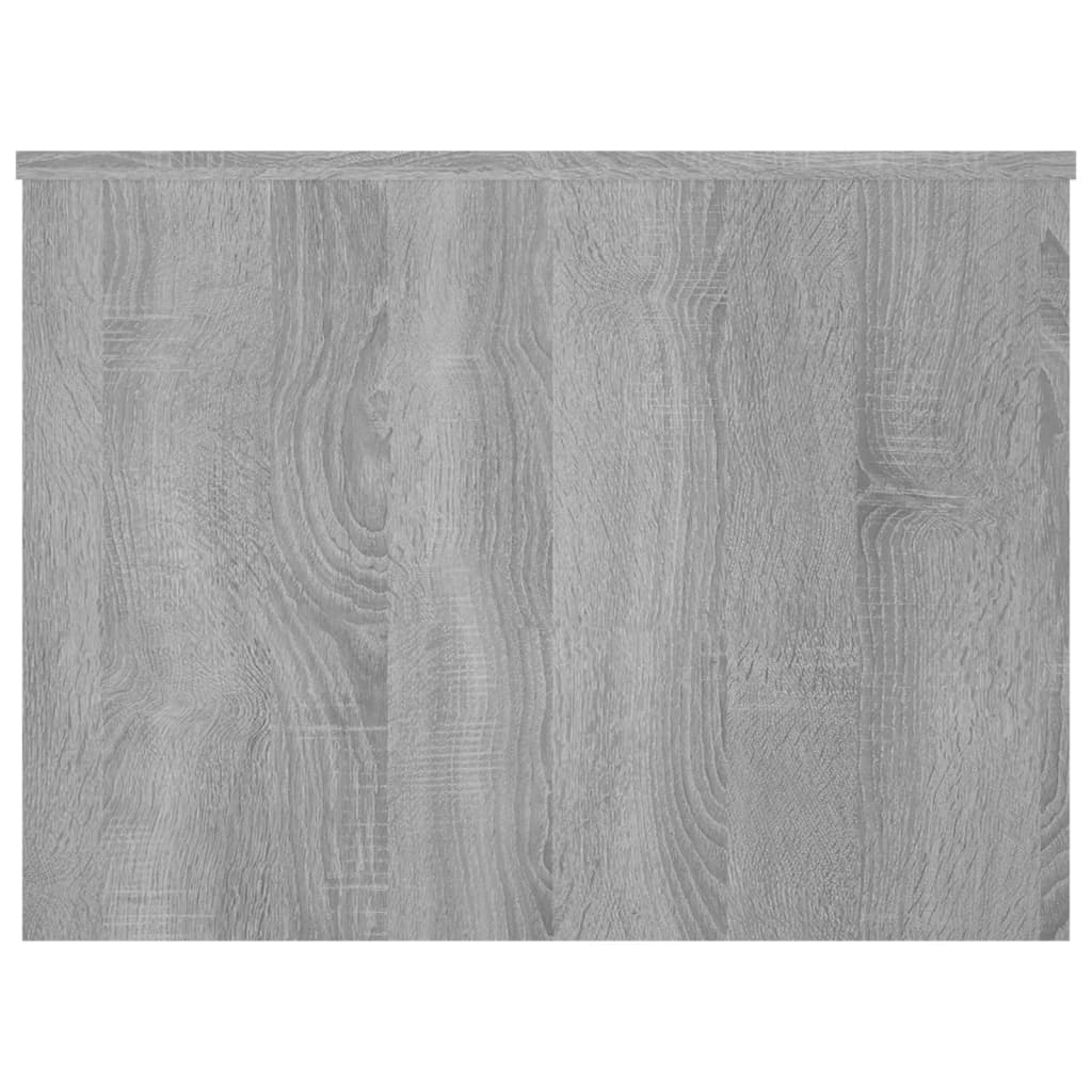 Stolić za kavu sivi hrast 80x55,5x41,5 cm konstruirano drvo