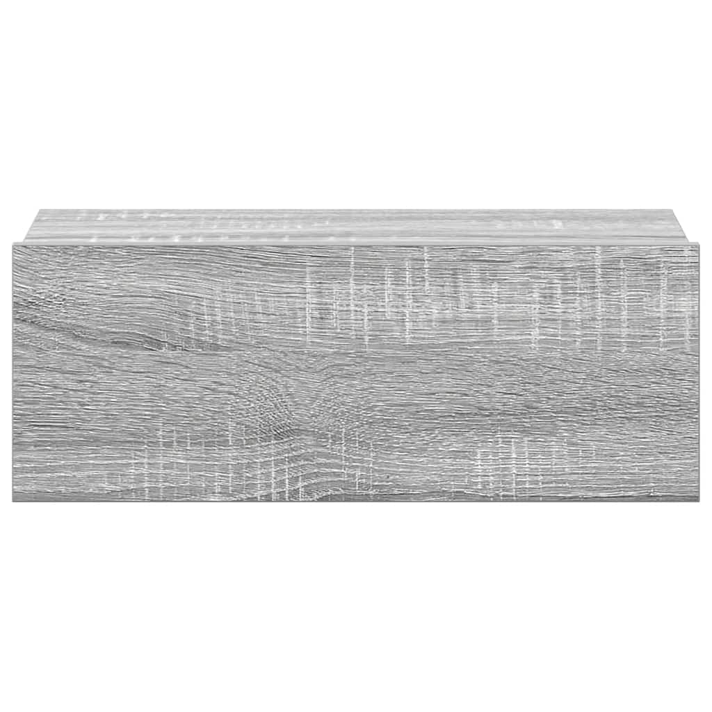 Viseći noćni ormarići 2 kom boja hrasta 40 x 30 x 15 cm drveni