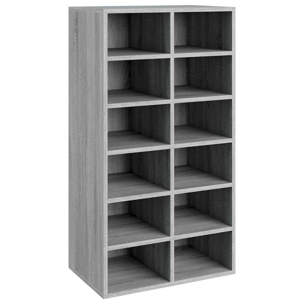 Stalak za cipele boja hrasta 54x34x100,5 cm konstruirano drvo Smeđa