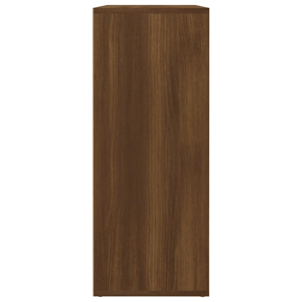 Komoda boja smeđeg hrasta 60 x 30 x 75 cm od konstruiranog drva