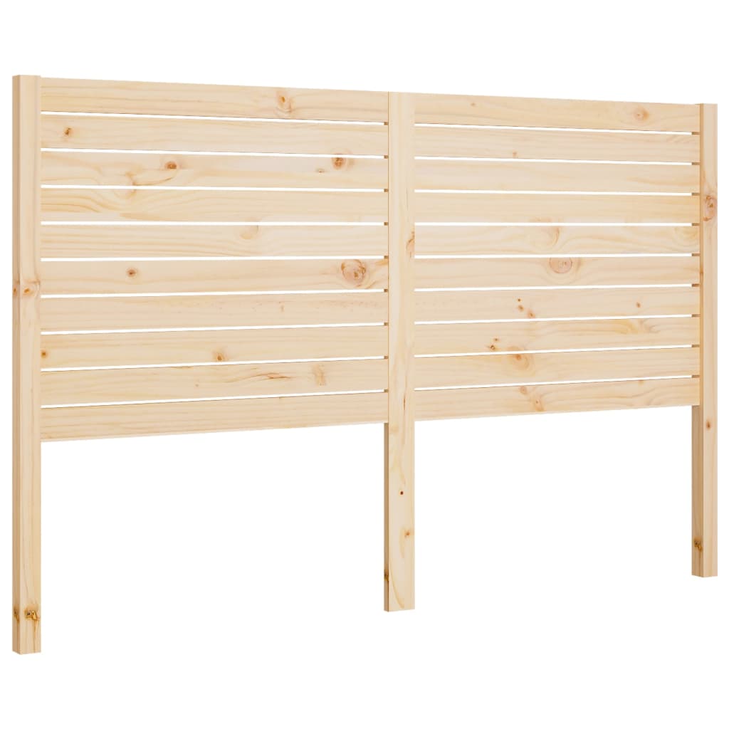 Uzglavlje za krevet 156 x 4 x 100 cm od masivne borovine