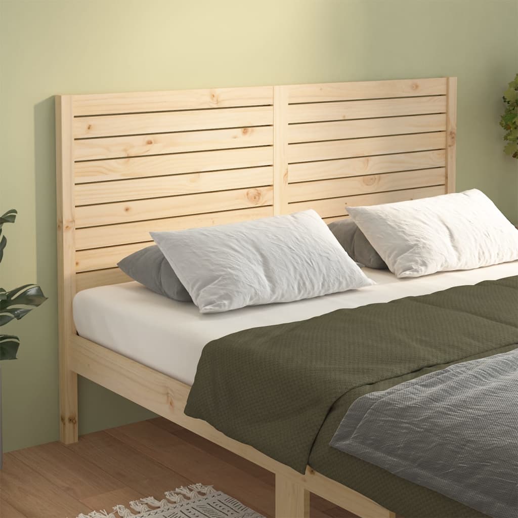 Uzglavlje za krevet 156 x 4 x 100 cm od masivne borovine