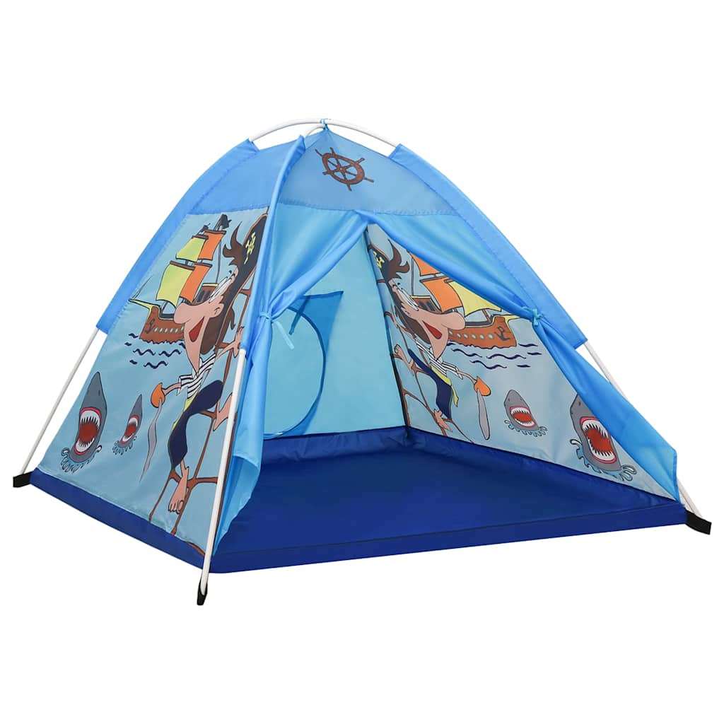 Dječji šator za igru s 250 loptica plavi 120 x 120 x 90 cm Plava