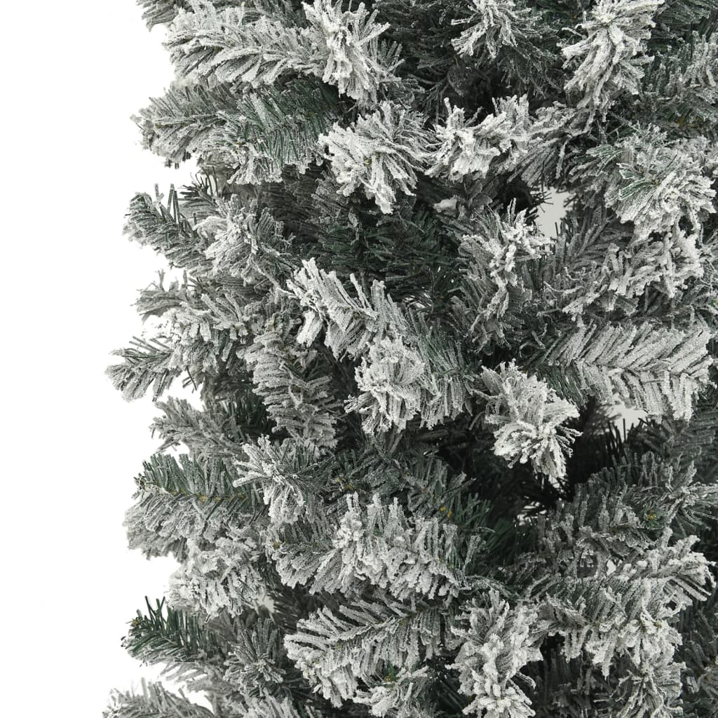 Luk od božićnih drvca sa snijegom 240 cm