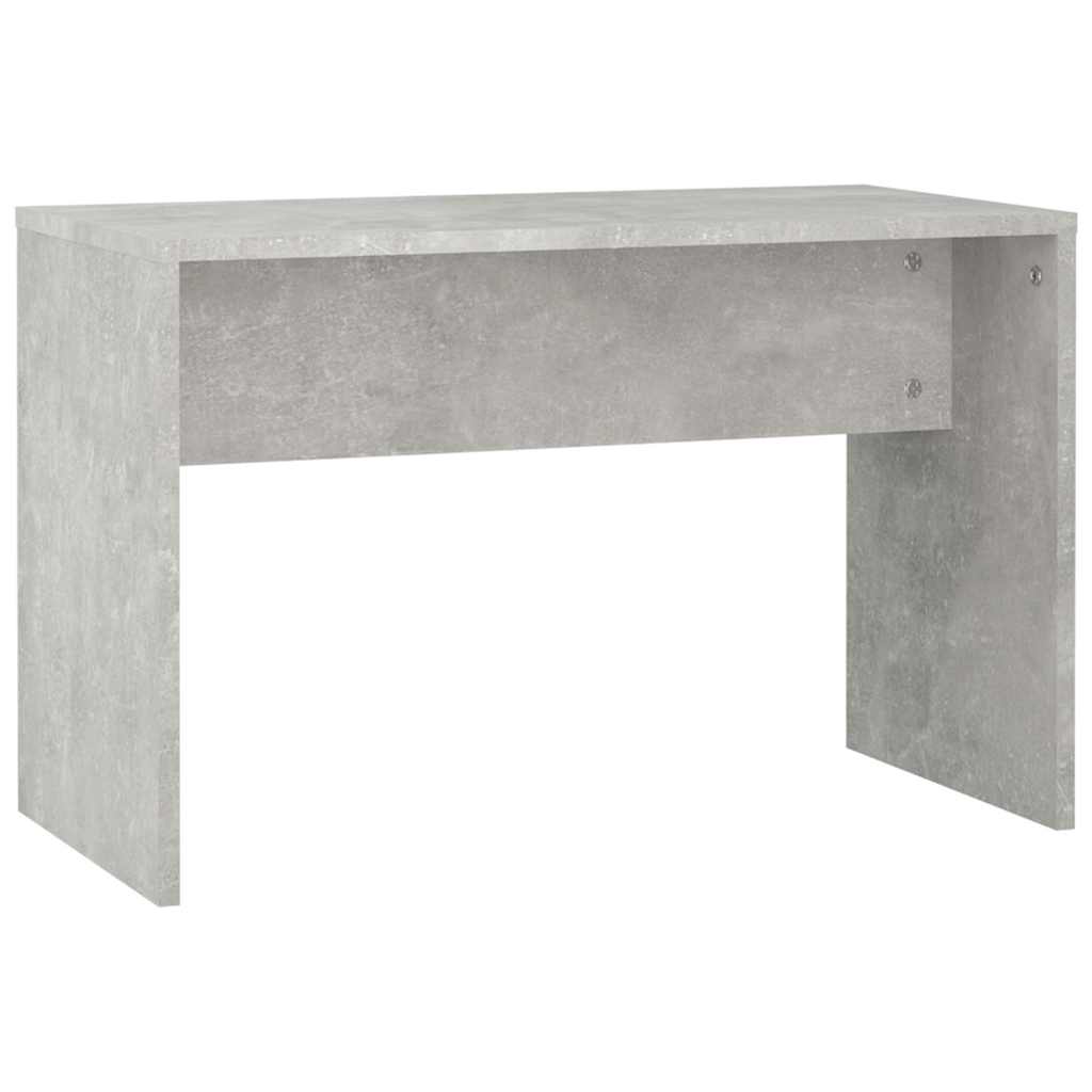 Set toaletnog stolića LED siva bojabetona od konstruiranog drva 60 x 40 x 140 cm