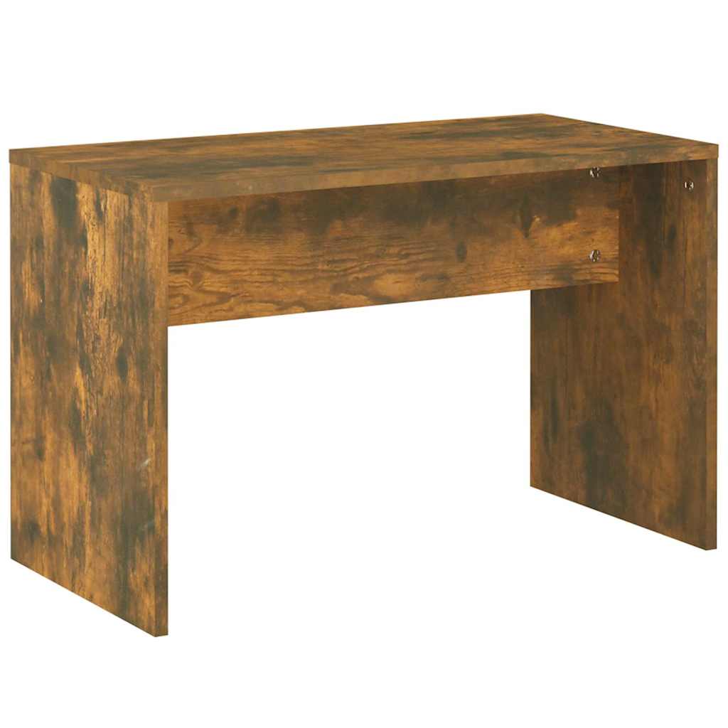 Set toaletnog stolića LED boja hrasta od konstruiranog drva Smeđa 86.5 x 35 x 136 cm
