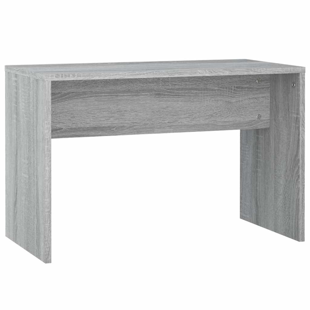 Set toaletnog stolića siva boja hrasta LED konstruirano drvo 86.5 x 35 x 136 cm