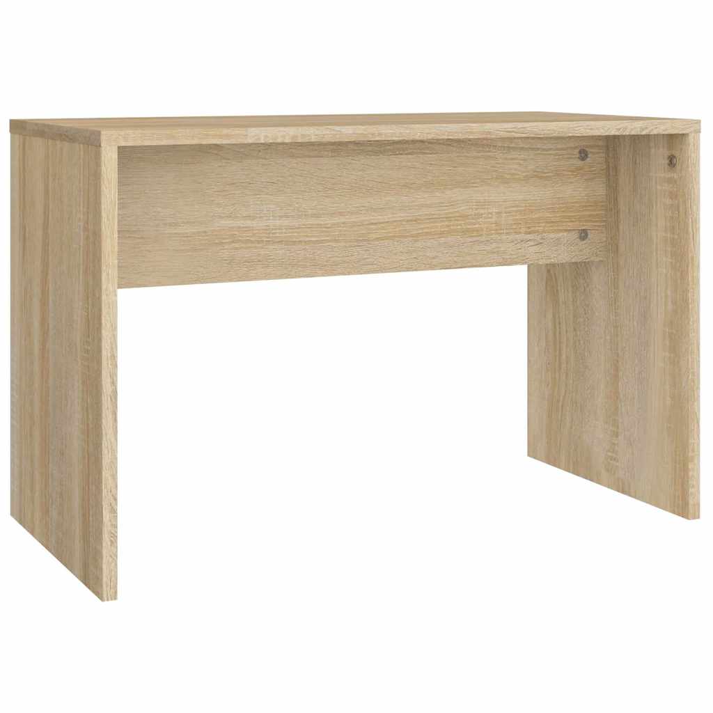 Set toaletnog stolića boja hrasta sonome LED konstruirano drvo Smeđa 60 x 40 x 140 cm
