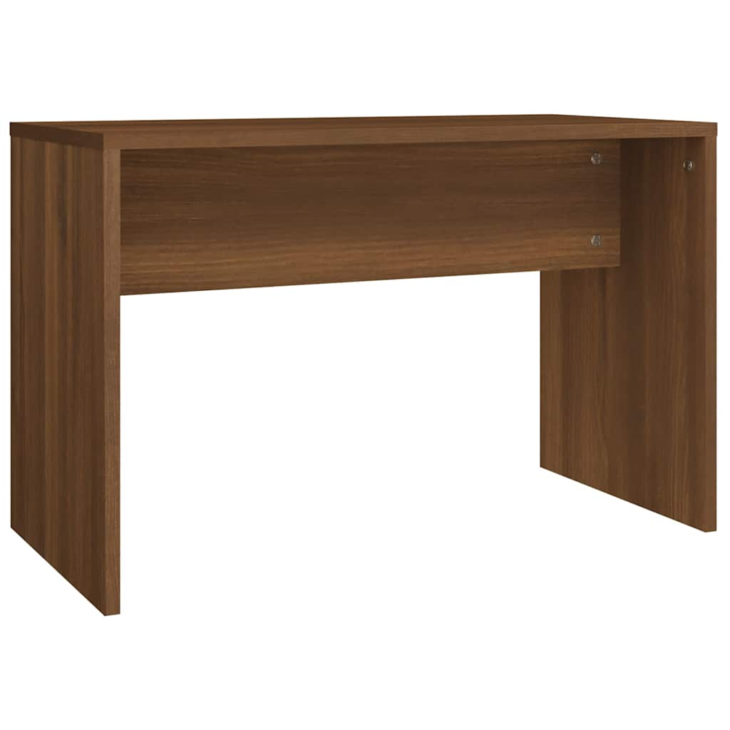 Set toaletnog stolića LED boja hrasta od konstruiranog drva Smeđa 60 x 40 x 140 cm