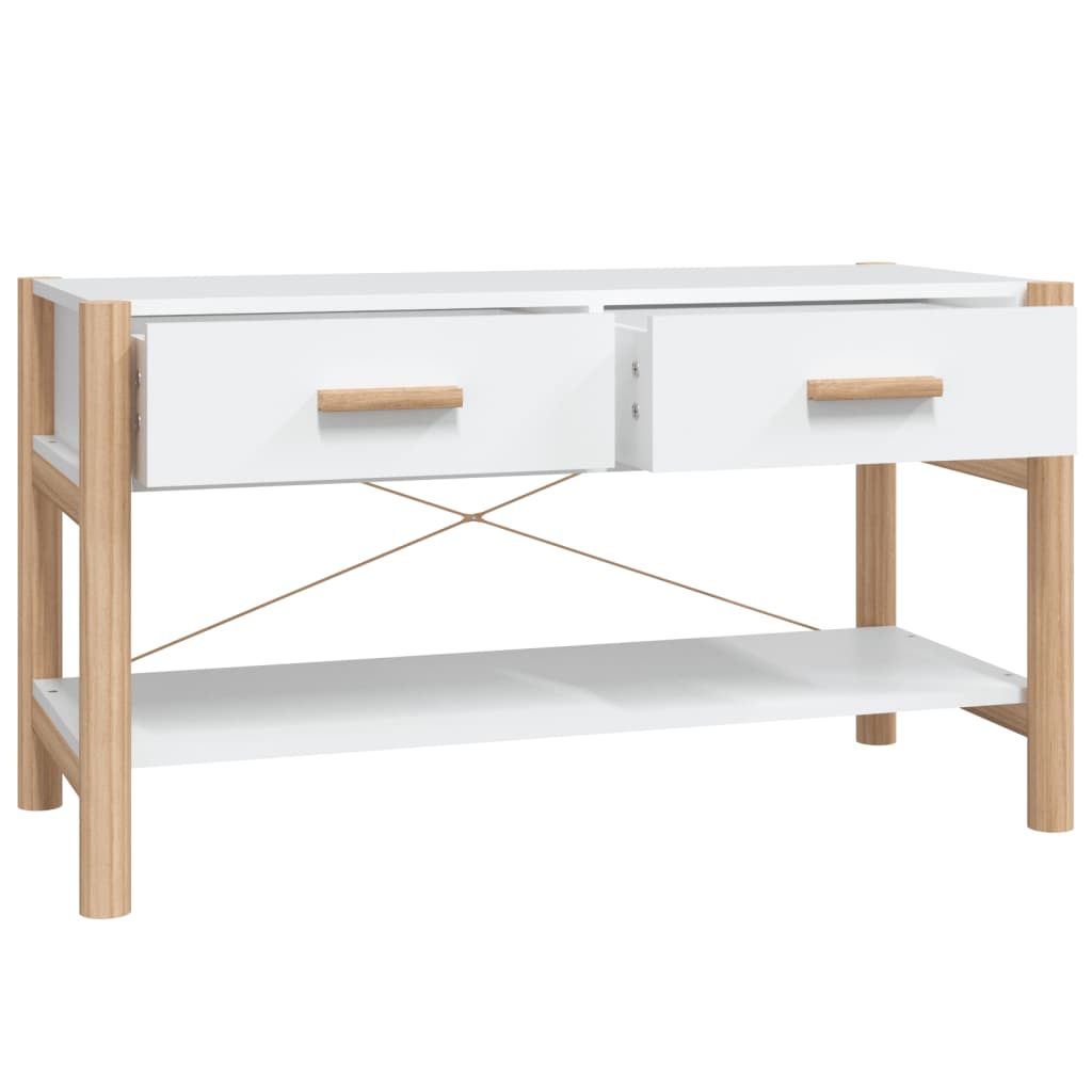 TV ormarić bijeli 82 x 38 x 45 cm od konstruiranog drva