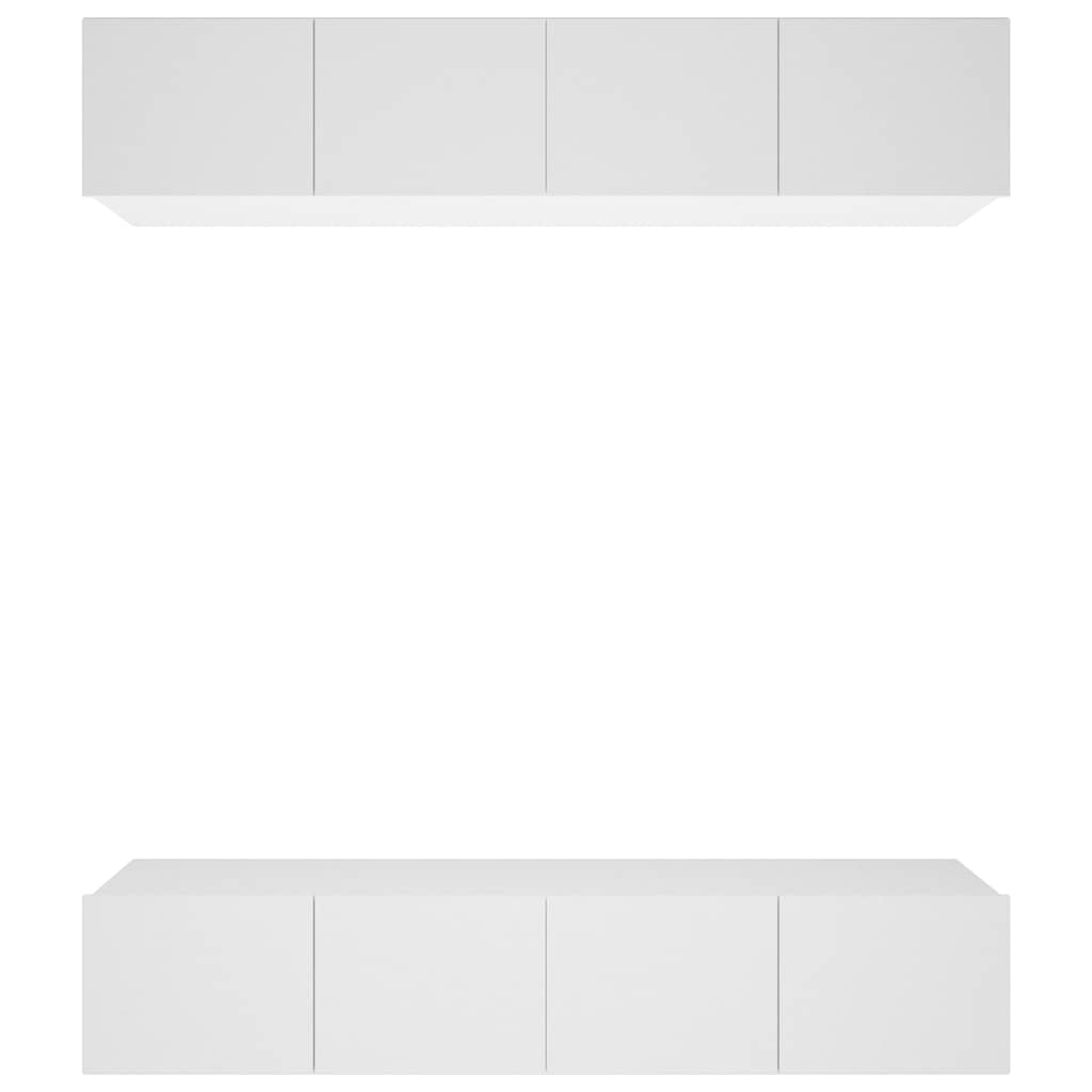 TV ormarići 4 kom bijeli 80 x 30 x 30 cm od konstruiranog drva Bijela