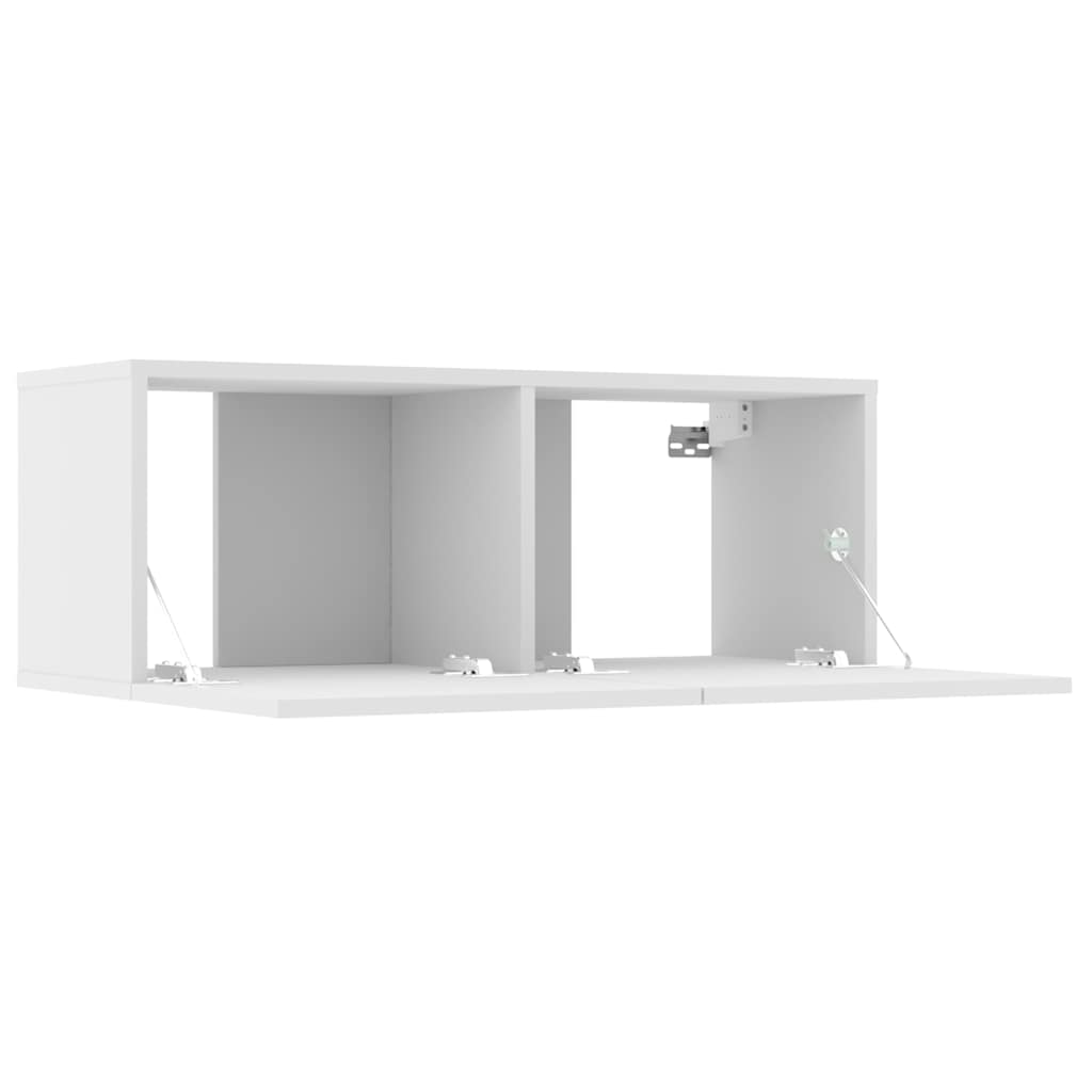 TV ormarići 4 kom bijeli 80 x 30 x 30 cm od konstruiranog drva Bijela