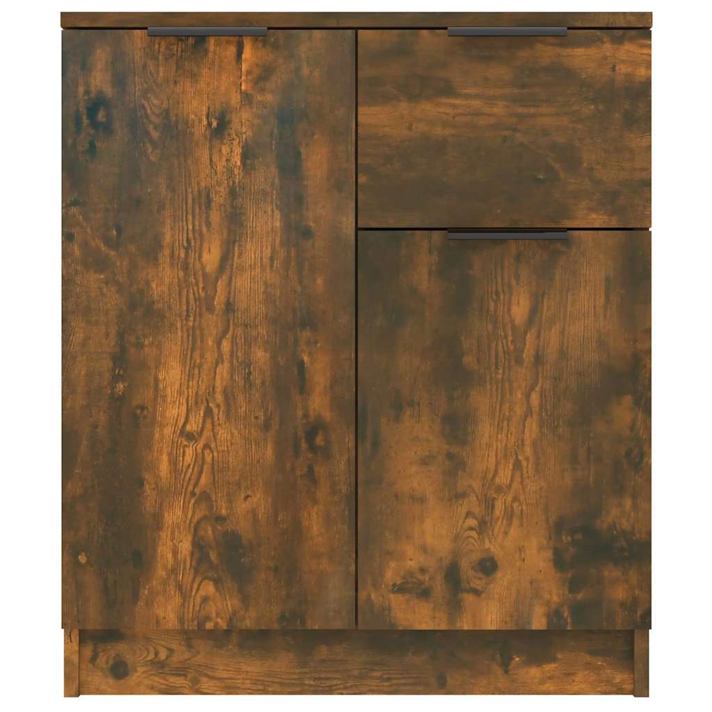 Komode 2 kom boja dimljenog hrasta 60x30x70cm konstruirano drvo Smeđa