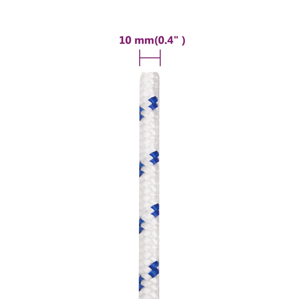 Brodski konop bijeli 10 mm 500 m od polipropilena
