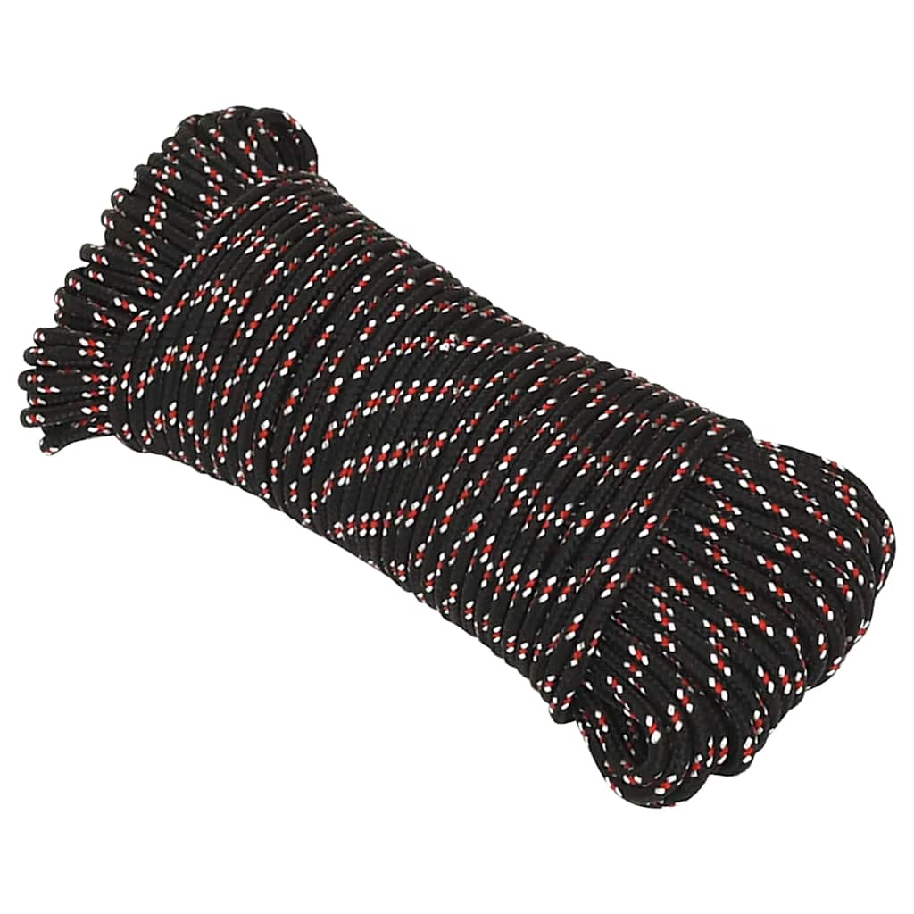 Brodski konop crni 5 mm 250 m od polipropilena