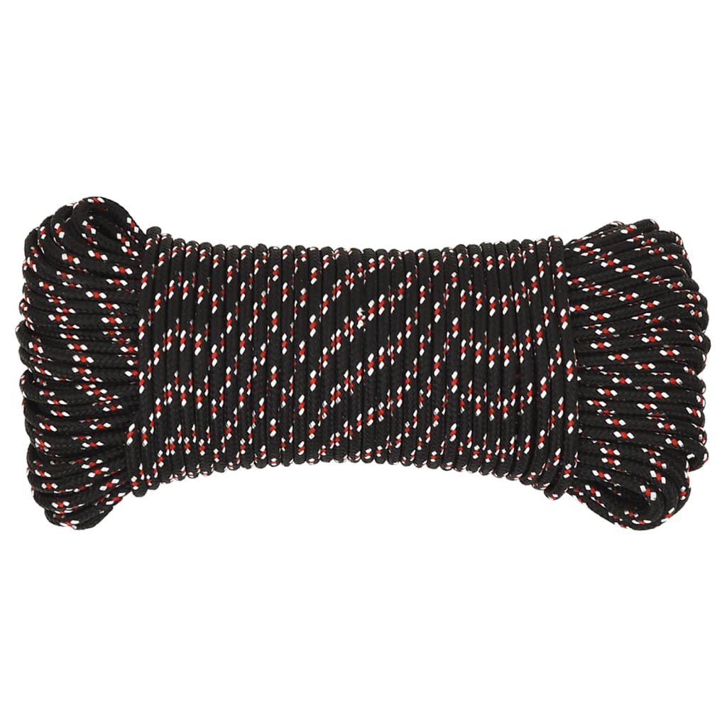 Brodski konop crni 5 mm 250 m od polipropilena