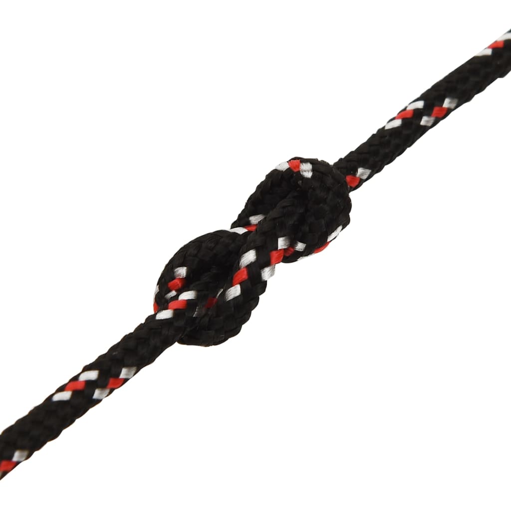 Brodski konop crni 5 mm 250 m od polipropilena