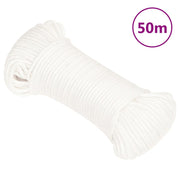 Brodski konop svjetlobijeli 4 mm 50 m od polipropilena