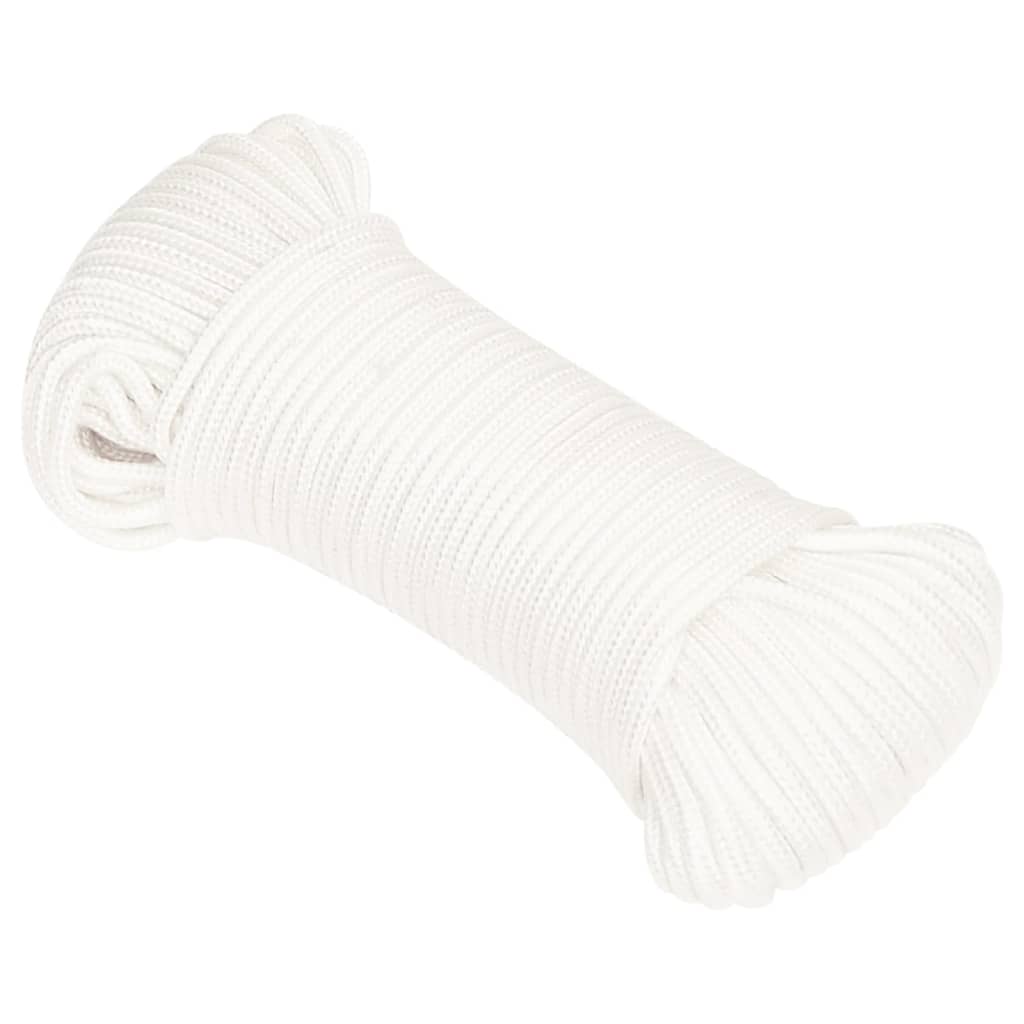 Brodski konop svjetlobijeli 4 mm 50 m od polipropilena