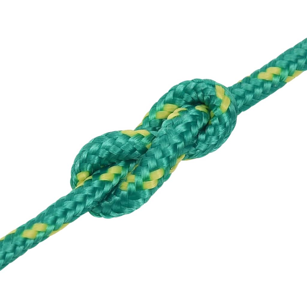 Brodski konop zeleni 5 mm 100 m od polipropilena