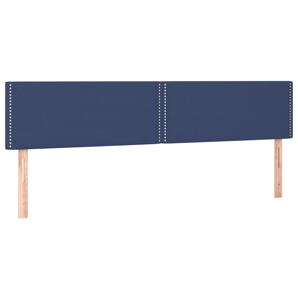 Uzglavlja plava 160x5x78/88 cm od tkanine