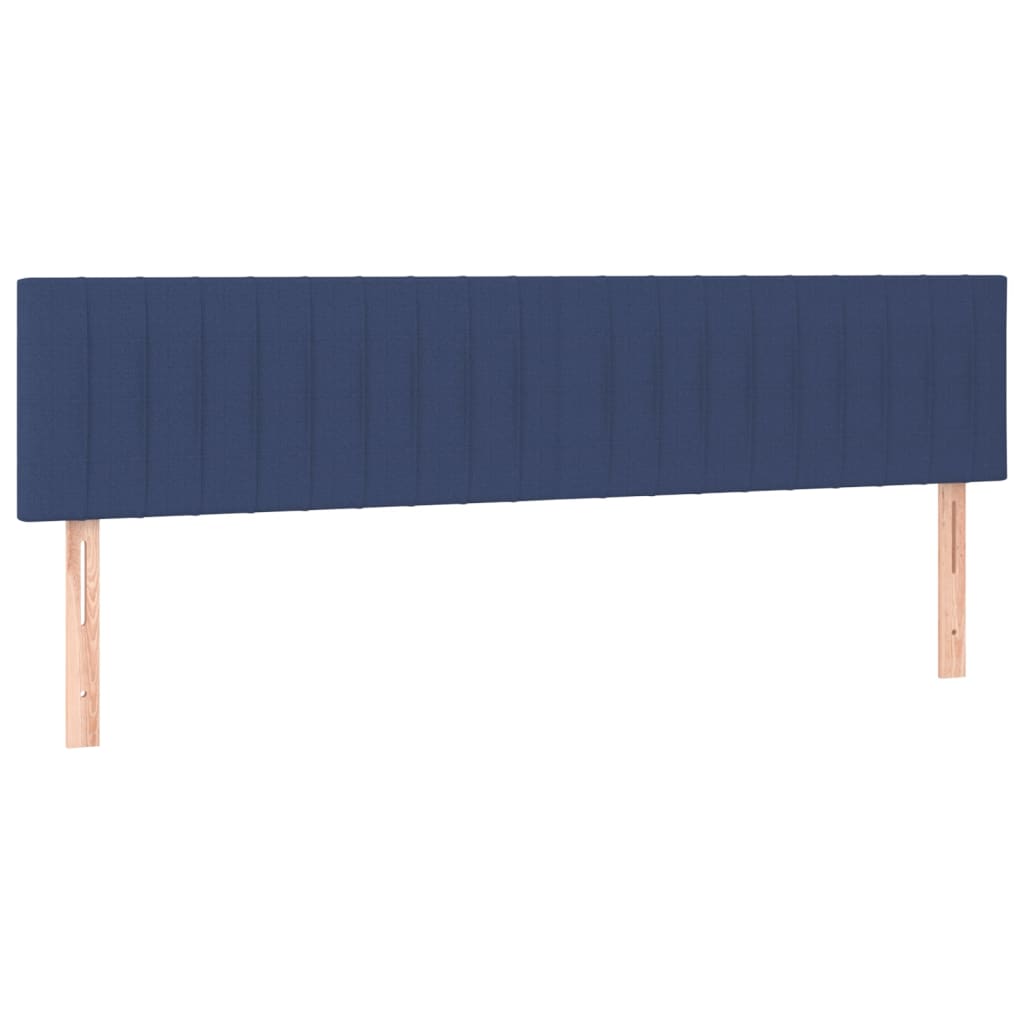 Uzglavlja plava 160x5x78/88 cm od tkanine