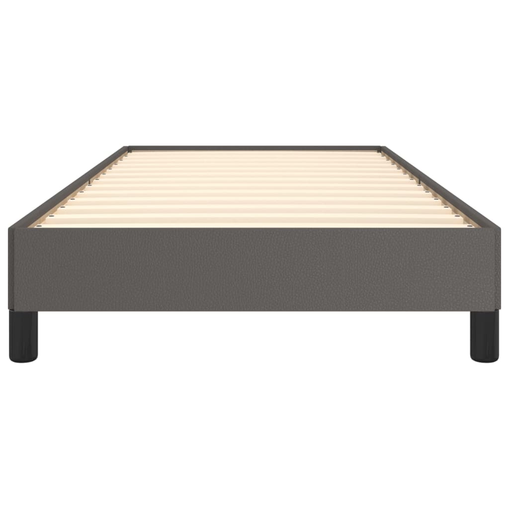 Okvir za krevet sivi 100x200 cm od umjetne kože