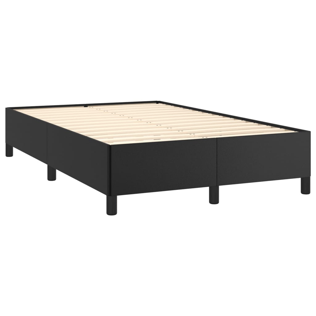 Okvir za krevet crni 120 x 200 cm od umjetne kože