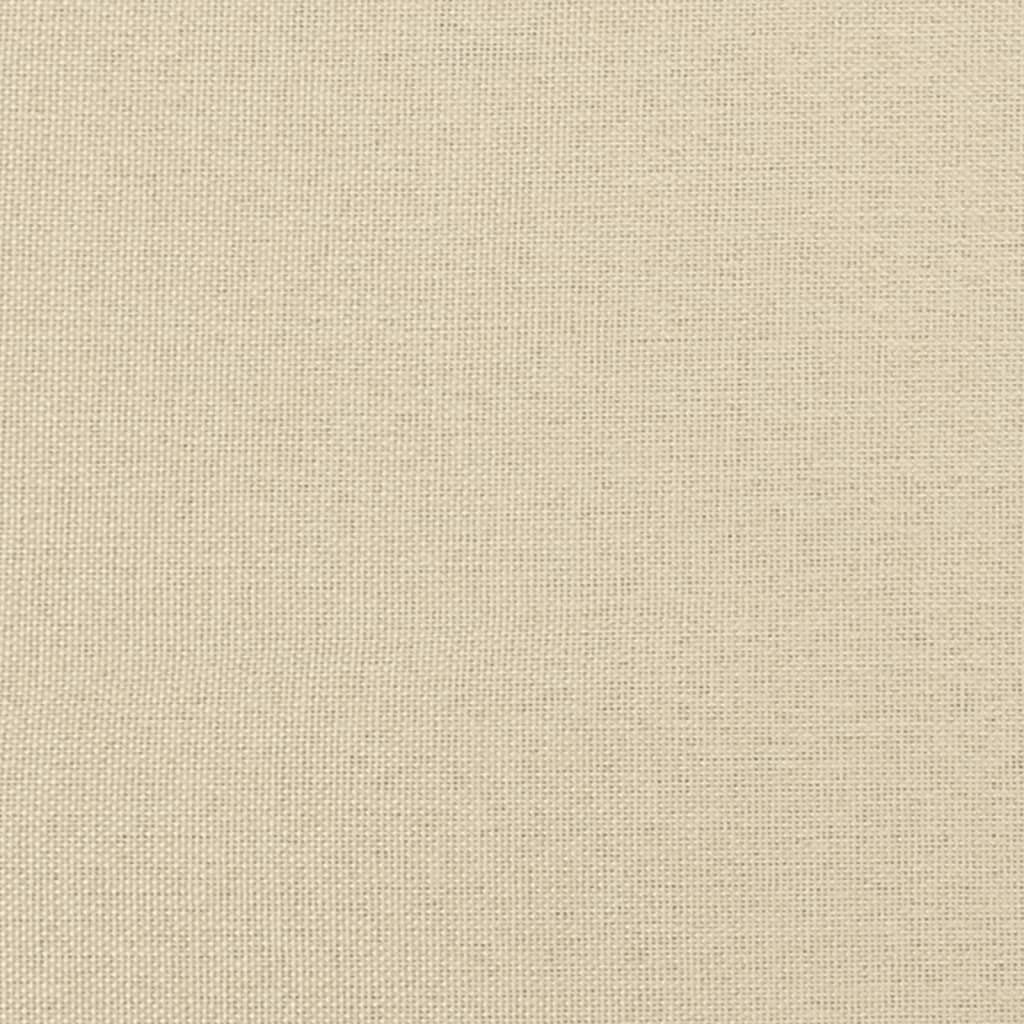 Tabure krem 60 x 50 x 41 cm od tkanine