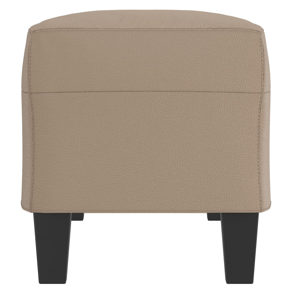 Klupa boja cappuccina 100 x 35 x 41 cm od umjetne kože