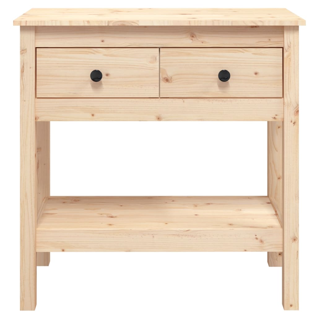 Konzolni stol 75 x 35 x 75 cm od masivne borovine