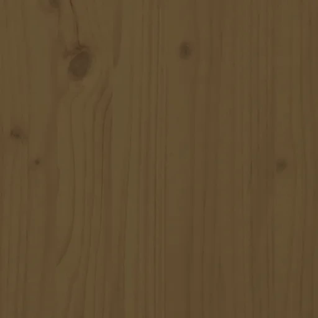 Stolić za kavu boja meda 100 x 50 x 41 cm od masivne borovine