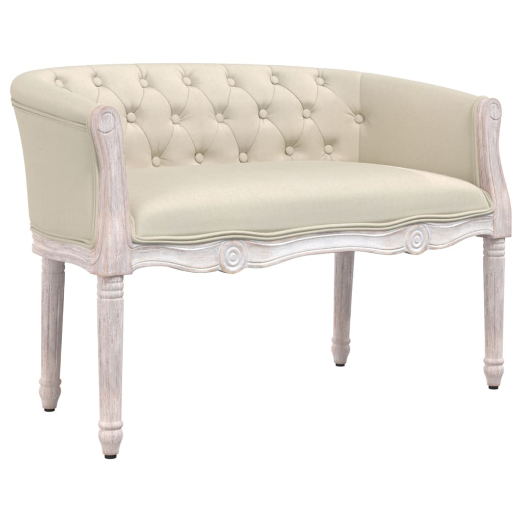 Klupa 98 x 56 x 69 cm platnena