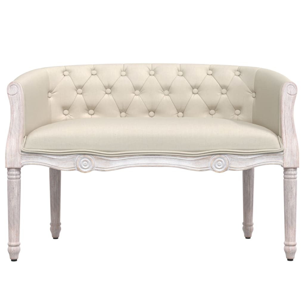 Klupa 98 x 56 x 69 cm platnena