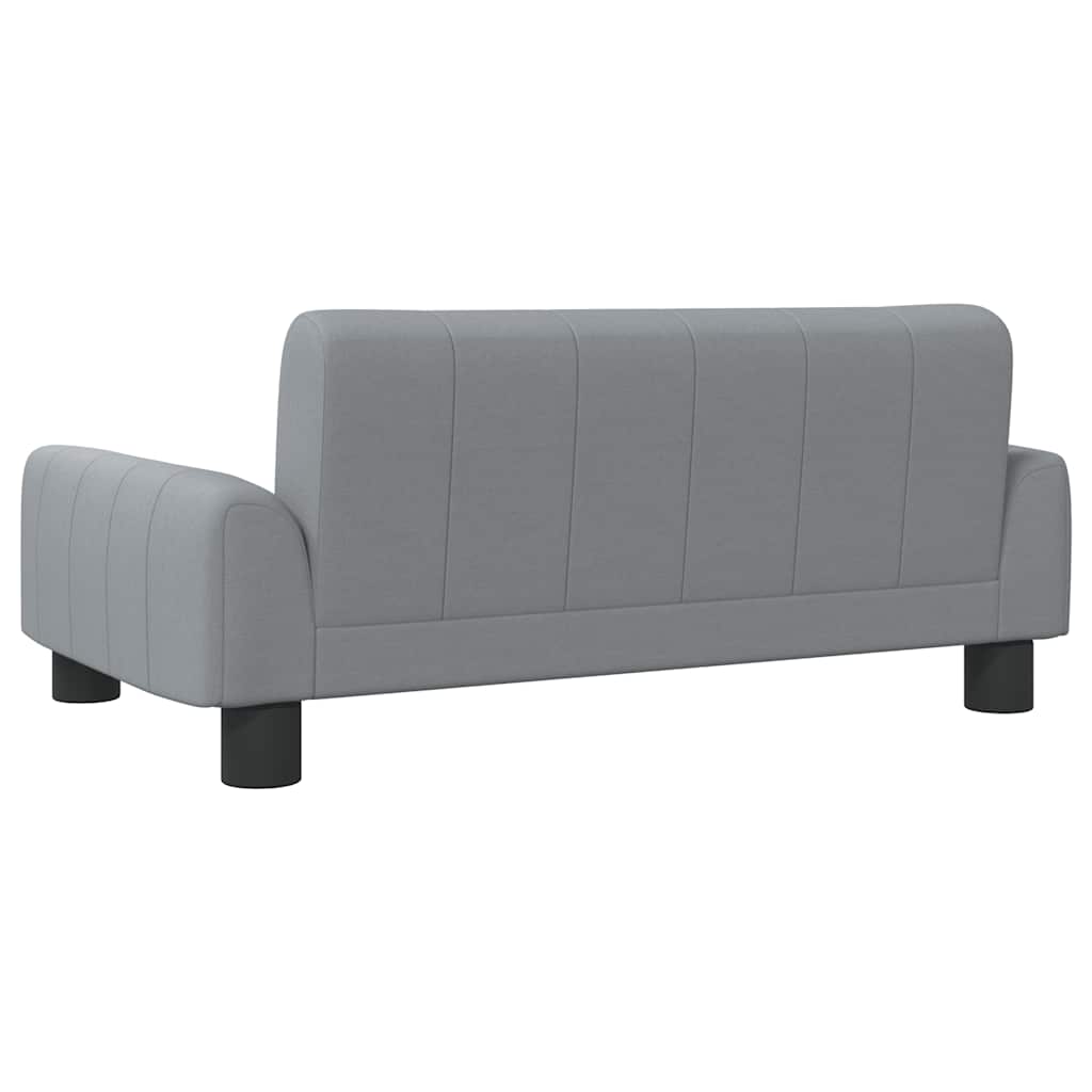 Krevet za pse svjetlosivi 70 x 45 x 30 cm od tkanine