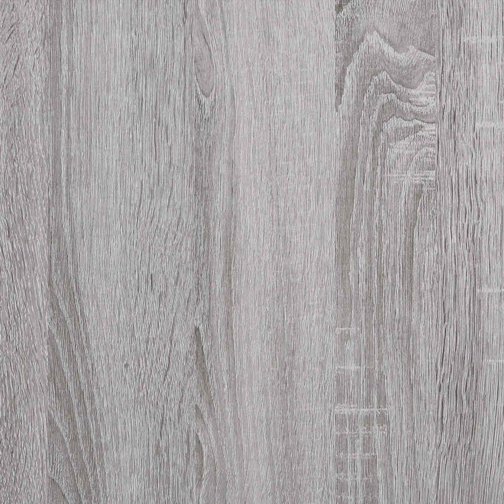Stolić za kavu boja sivog hrasta 100x50x45 cm konstruirano drvo Siva