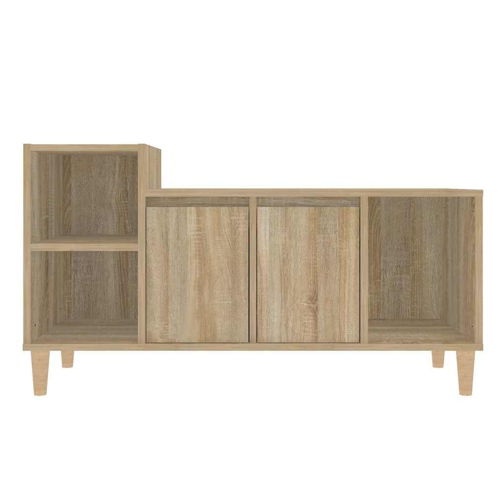 TV ormarić boja hrasta sonome 100x35x55 cm konstruirano drvo Smeđa