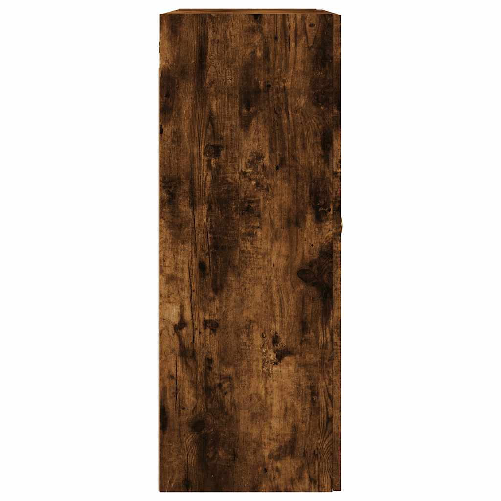 Zidni ormarići 2 kom boja dimljenog hrasta 69,5 x 34 x 90 cm Smeđa