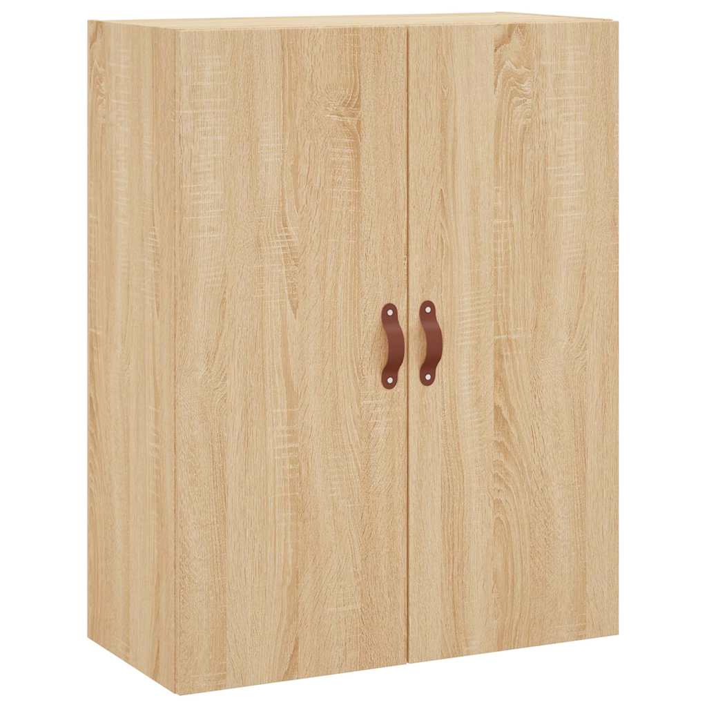 Visoka komoda hrasta sonome 69,5x34x180cm od konstruiranog drva Smeđa
