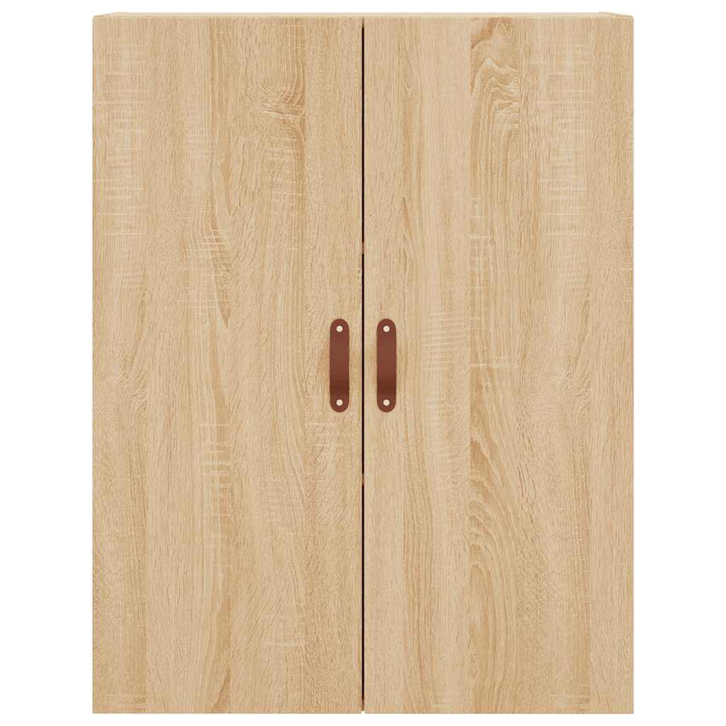 Visoka komoda hrasta sonome 69,5x34x180cm od konstruiranog drva Smeđa