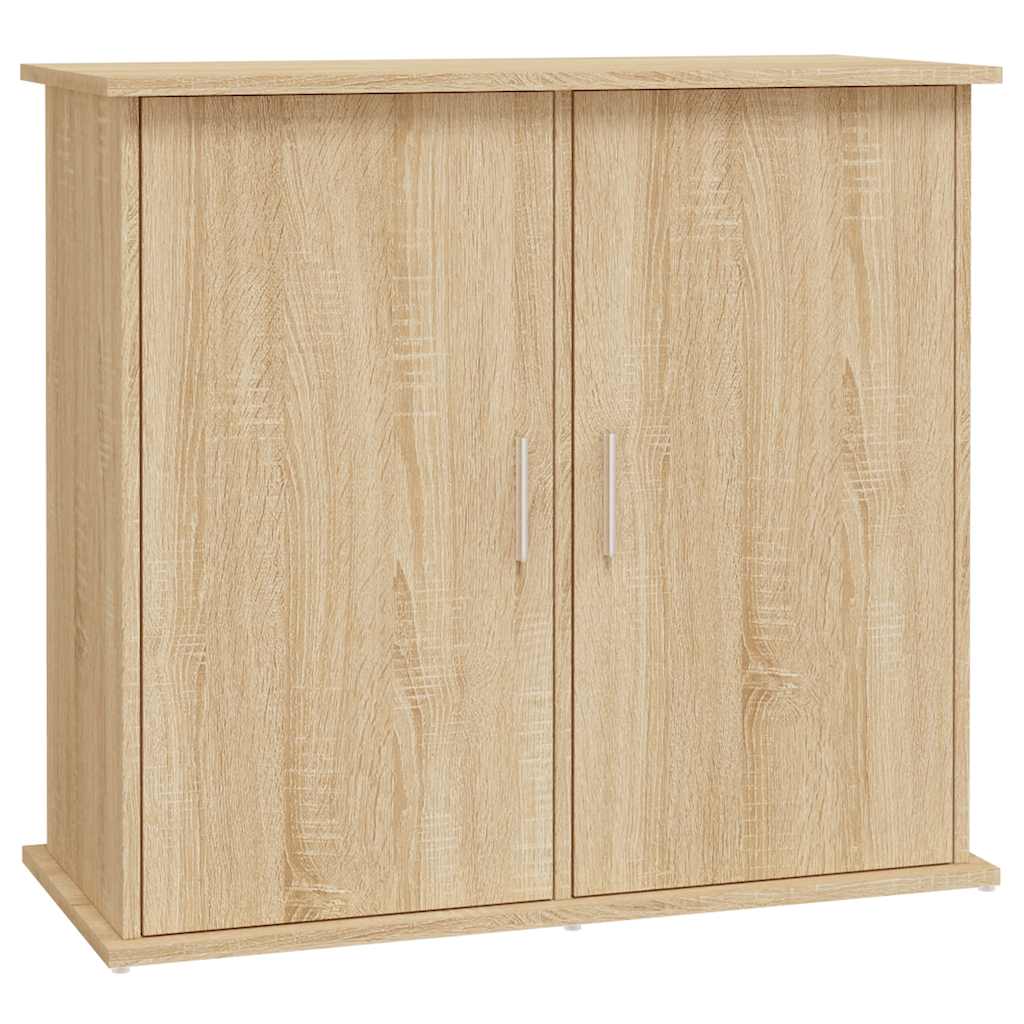 Stalak za akvarij Sonoma hrast 81x36x73 cm Konstruirano drvo