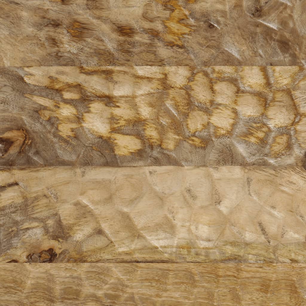 Bočni ormarić 60 x 33 x 75 cm od masivnog drva manga Smeđa