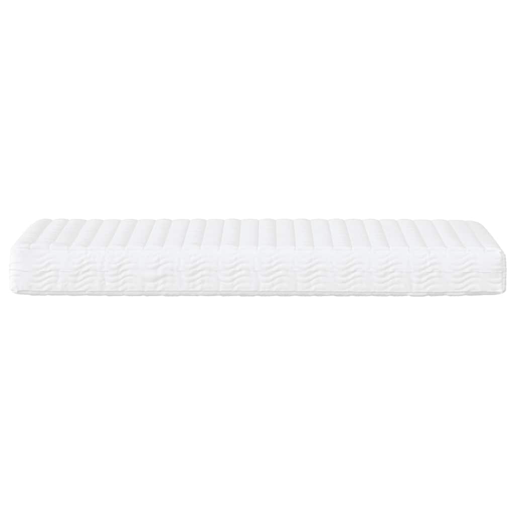 Dnevni krevet s madracem žuti 80 x 200 cm baršunasti