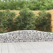 Lučne gabionske košare 6 kom 400x30x40/60 cm pocinčano željezo