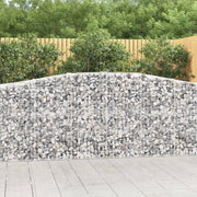 Lučne gabionske košare 25kom 400x50x100/120cm pocinčano željezo